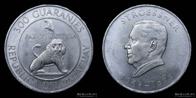 Paraguay. 300 Guaranies 1968. Stroessner. KM29