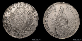 Peru. 8 Reales 1829 JM. KM142.3