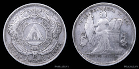 Honduras. 50 Centavos 1885. KM51