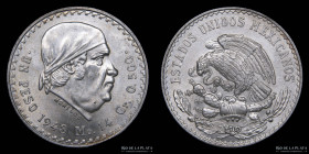 Mexico. 1 Peso 1948 Mo. KM456
