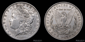 USA. 1 Dollar 1891. Morgan. KM 110