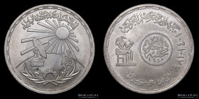 Egipto. 1 Libra 1981. Dia de los cientificos. KM522