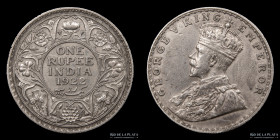 India Britanica. 1 Rupee 1922. KM524