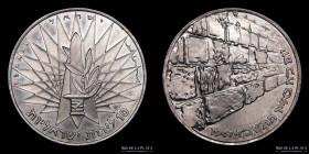 Israel. 10 Lirot 1967. Guerra de los seis dias. KM49