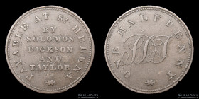 St. Helena. Solomon, Dickson and Taylor. Halfpenny. c.1815