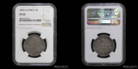 Sudafrica. 2 Shillings 1894. KM6