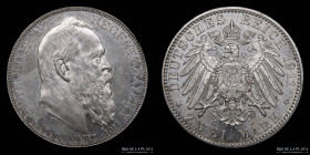 Alemania. Baviera. Leopoldo. 2 Mark 1911 D. KM997