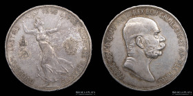 Austria. Franz Joseph I. 5 Corona 1908. KM2809