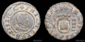 España. Felipe IV. 4 Maravedis 1663. Madrid Y. Cal 1449