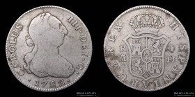 España. Carlos III. 4 Reales 1782 PJ. Madrid. KM413.1