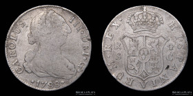 España. Carlos III. 4 Reales 1788 SC. Sevilla. KM413.2