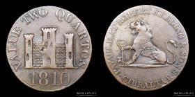 Gibraltar. Victoria. 2 Quarts 1810. KMTn4