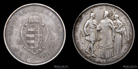 Hungria. 2 Pengo 1935. KM511