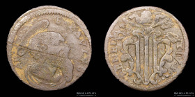 Papal States. Benedict XIV. 1 Quattrino. KM121
