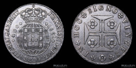 Portugal. Joao VI. 400 Reis 1821. KM358