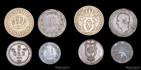 Europa. Lote x4. Incluye Dinamarca, Holanda, Suecia y Grecia