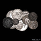 Mundiales. Lote x11. Plata. Incluye escasas