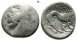 Southern Gaul. Insubres 150-100 BC. imitating Massalia. Drachm AR