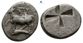 Thrace. Byzantion circa 340-320 BC. Half Siglos AR