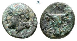 Troas. Assos circa 400-250 BC. Bronze Æ