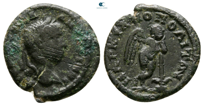 Moesia Inferior. Marcianopolis. Elagabal AD 218-222. 
Bronze Æ

17 mm, 2,43 g...