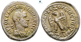 Seleucis and Pieria. Antioch. Philip I Arab AD 244-249. Billon-Tetradrachm