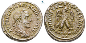 Seleucis and Pieria. Antioch. Philip I Arab AD 244-249. Billon-Tetradrachm