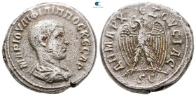 Seleucis and Pieria. Antioch. Philip II AD 247-249. Billon-Tetradrachm