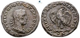 Seleucis and Pieria. Antioch. Trebonianus Gallus AD 251-253. Billon-Tetradrachm