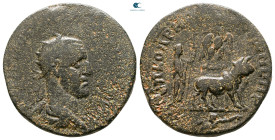 Mesopotamia. Rhesaena. Trajan Decius AD 249-251. Bronze Æ