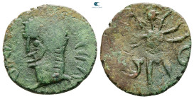 Claudius AD 41-54. Contemporary barbaric imitation. As Æ