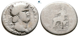 Nero AD 54-68. Rome. Denarius AR