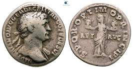 Trajan AD 98-117. Rome. Denarius AR