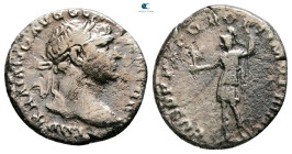 Trajan AD 98-117. Rome. Denarius AR