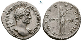 Hadrian AD 117-138. Rome. Denarius AR