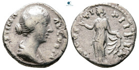 Faustina II AD 147-175. Rome. Denarius AR