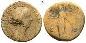 Faustina II AD 147-175. Rome. As Æ