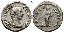 Geta, as Caesar AD 197-209. Rome. Denarius AR