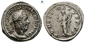 Macrinus AD 217-218. Rome. Denarius AR