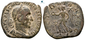 Trajan Decius AD 249-251. Rome. Sestertius Æ