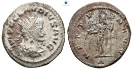 Claudius II (Gothicus) AD 268-270. Antioch. Antoninianus Æ silvered