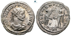 Probus AD 276-282. Antioch. Antoninianus Æ silvered