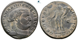 Galerius Maximianus, as Caesar AD 293-305. Antioch. Follis Æ