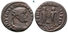 Galerius Maximianus AD 305-311. Alexandria. Antoninianus Æ