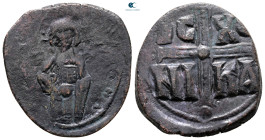Michael IV AD 1034-1041. Constantinople. Anonymous Follis Æ