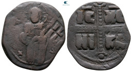 Michael IV AD 1034-1041. Constantinople. Anonymous Follis Æ
