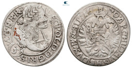 Austria. Breslau (Poland). Leopold I of Habsburg AD 1657-1705. 3 Kreuzer AR 1670
