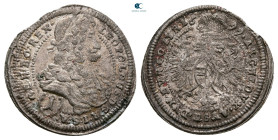 Austria. Wien (Vienna). Leopold I of Habsburg AD 1657-1705. 1 Kreuzer AR 1699