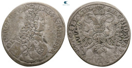 Austria. Breslau (Poland). Karl VI AD 1711-1740. 6 Kreuzer AR 1715