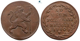 Belgium. Brussels.  AD 1790. 2 Liards CU